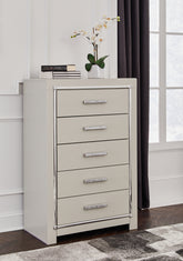 Best Deals Furniture - Ashley Furniture - Zyniden Chest of Drawers - Five Drawer Chest - B2114-46